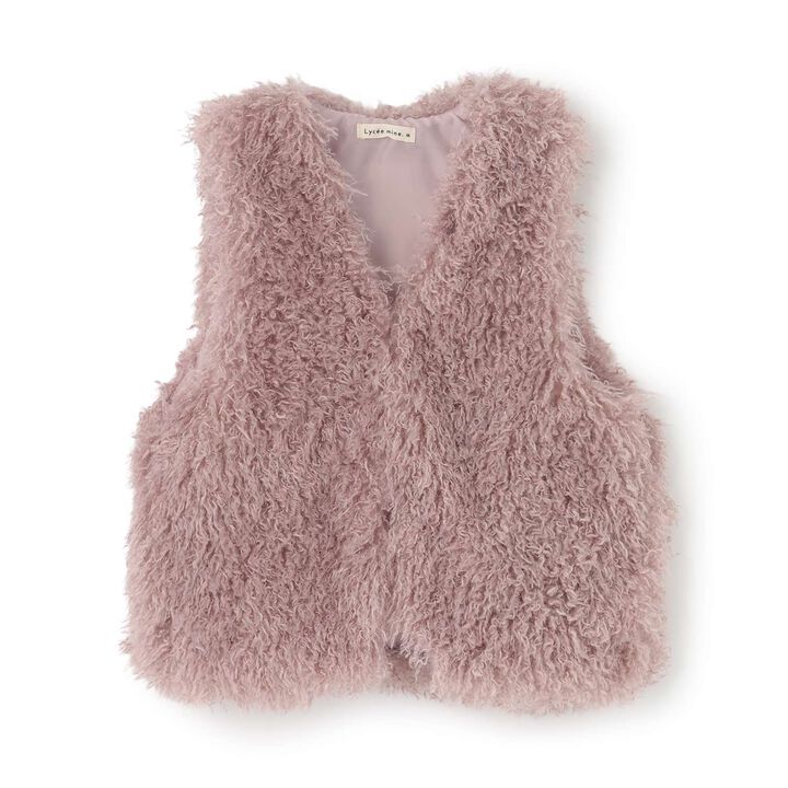 [Halloween] Fluffy and Soft Fur Vest,Greige, medium image number 18