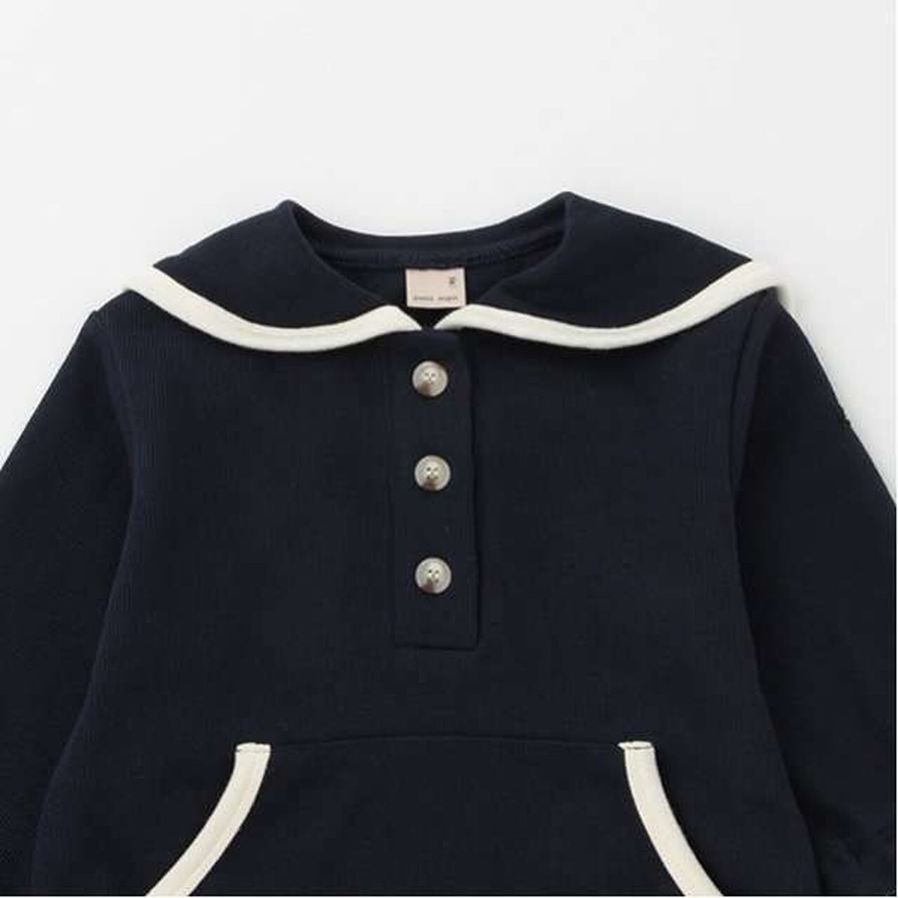 [Link] Sailor Collar One-Piece Dress,Navy, large image number 3