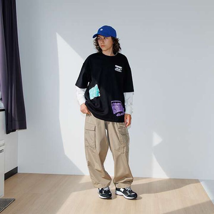 [Easycare] Poly Stretch Cargo Pants,Beige, medium image number 21