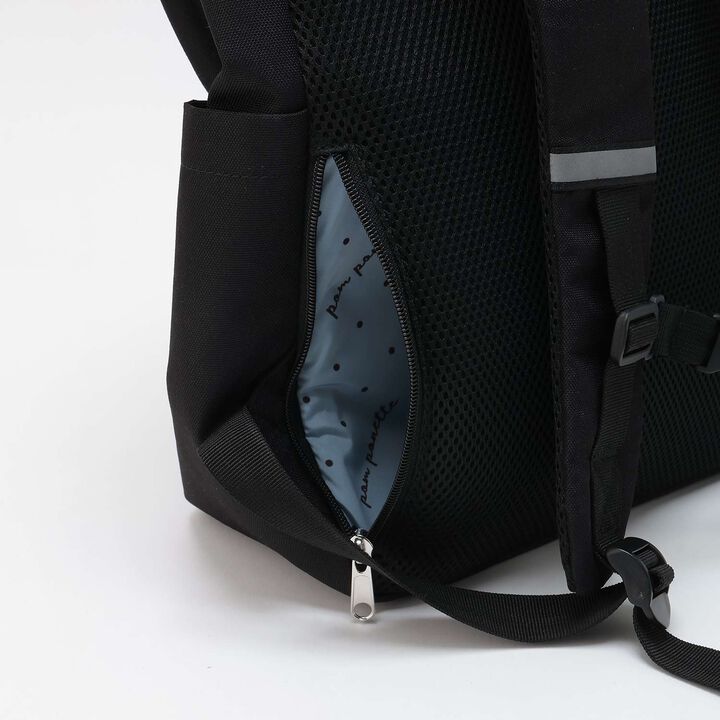 Casual Backpack with Charm,Black, medium image number 14