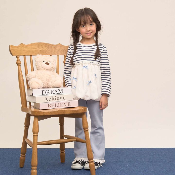 Quick-Dry UV Non-Crumbling Either Way Is Fine Muteki T Balloon Peplum Tops,Lavender, medium image number 31