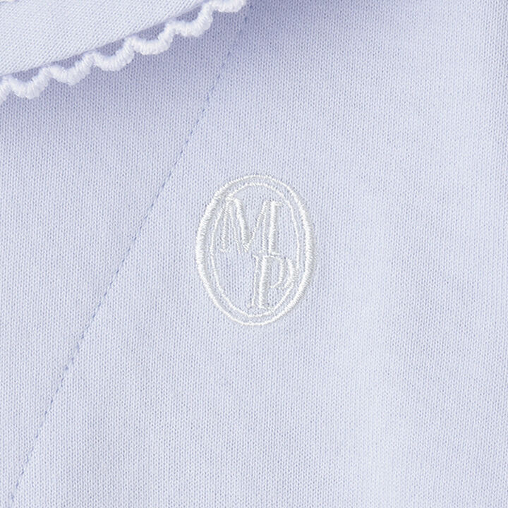 Sailor Collar Zip Pullover,Off white, medium image number 5