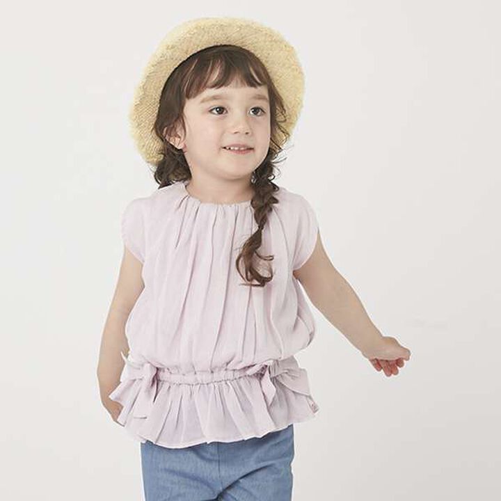 [AJUGA. Link] Cocoon Tunic (Kids),Charcoal gray, medium image number 1