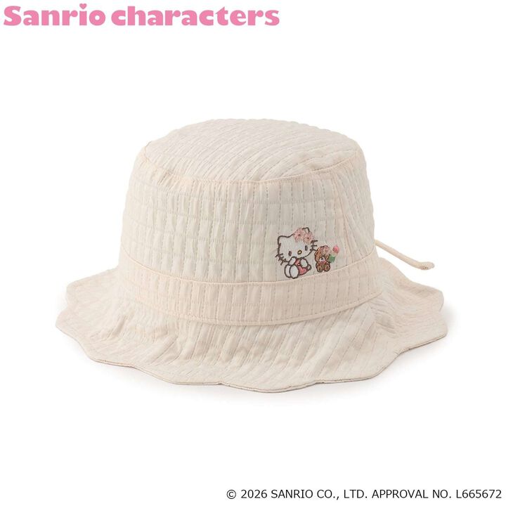 [Sanrio Characters] Scallop Ribbon Hat,Off white, medium image number 0