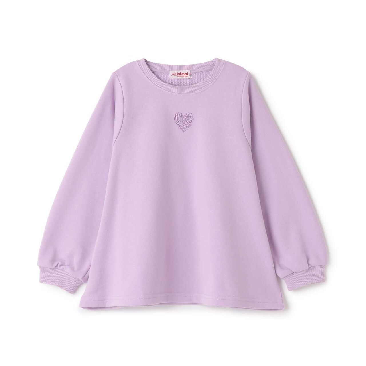 Fleece A-Line One-Point Pullover,Pink, large image number 13