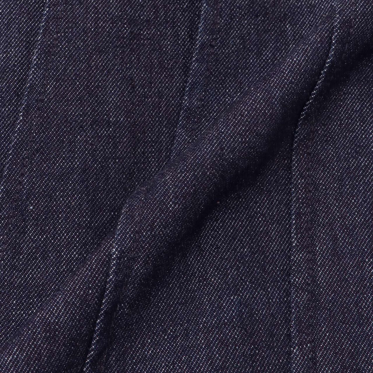 Lame Denim Skirt,Navy, large image number 10