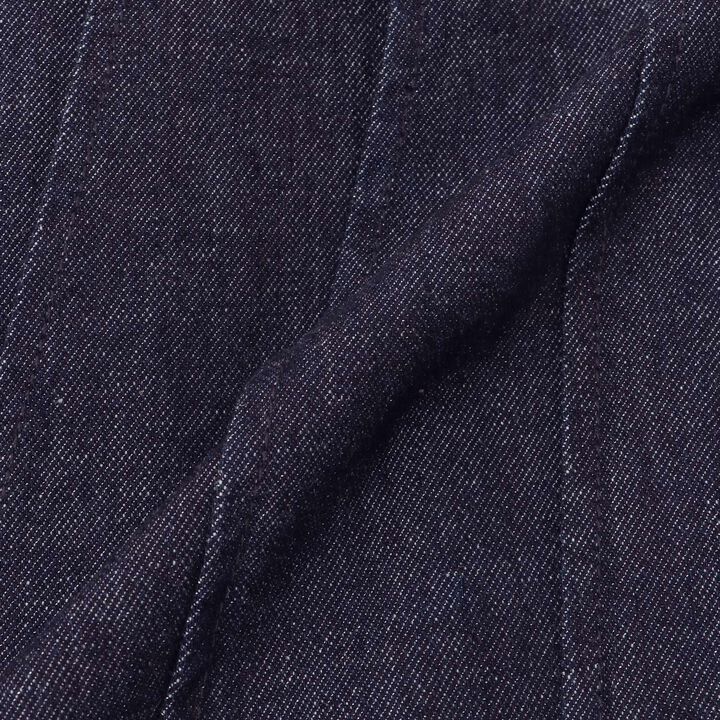 Lame Denim Skirt,Navy, medium image number 10