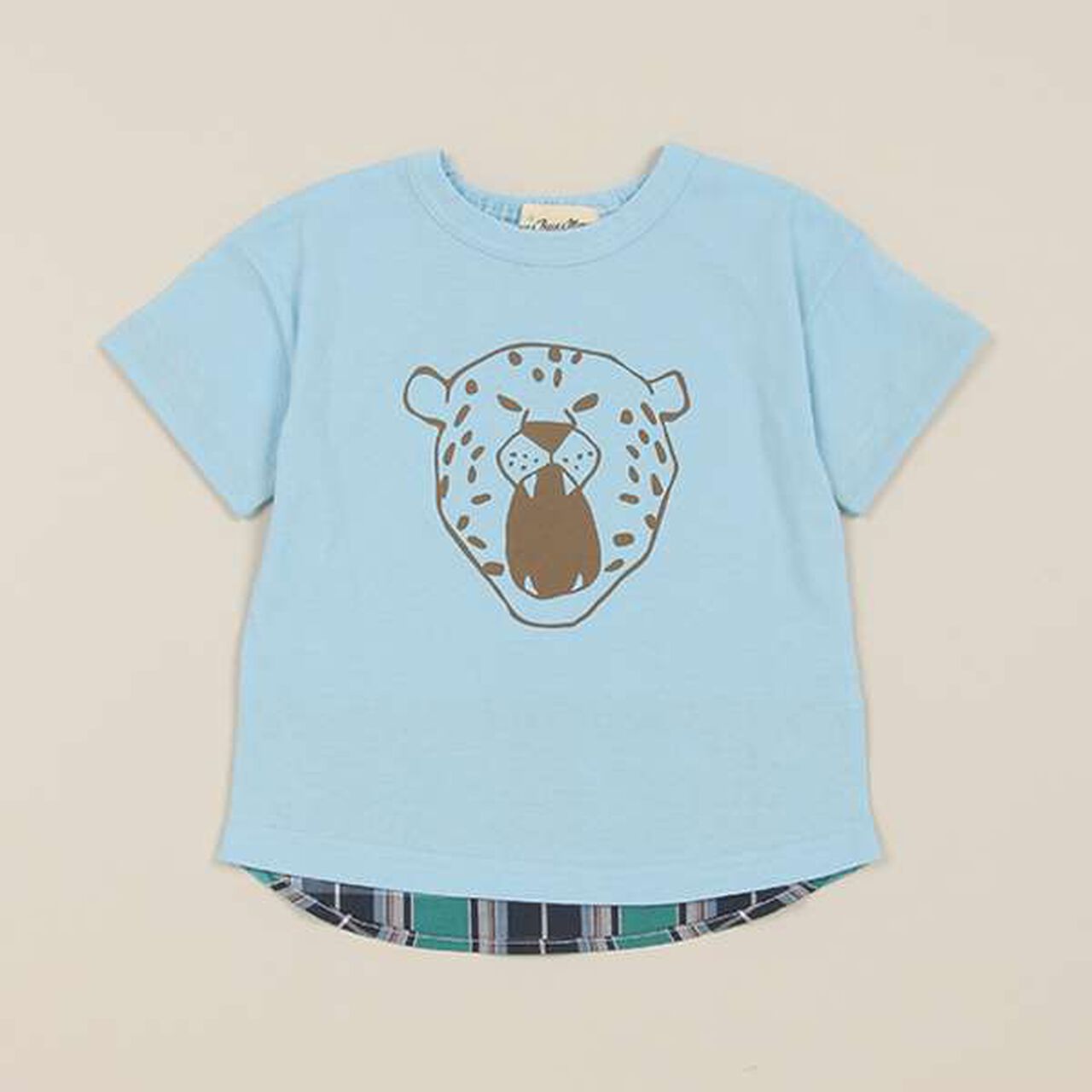 Animal Face Printed T-Shirt,Off white, large image number 14