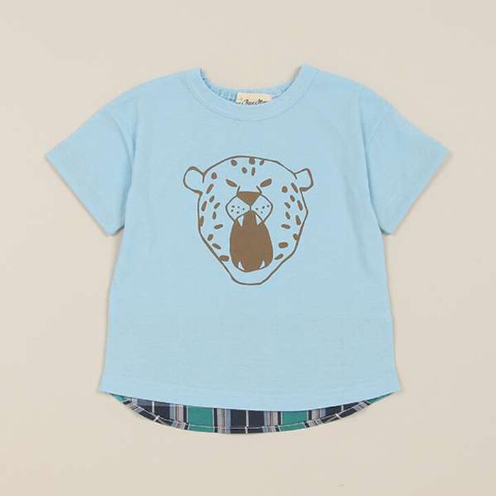 Animal Face Printed T-Shirt,Off white, medium image number 14