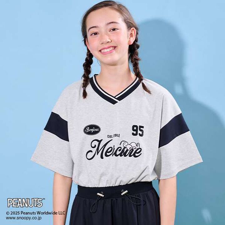 [PEANUTS] [Cool Touch] Docking Cut One-Piece Dress,Khaki, medium image number 14