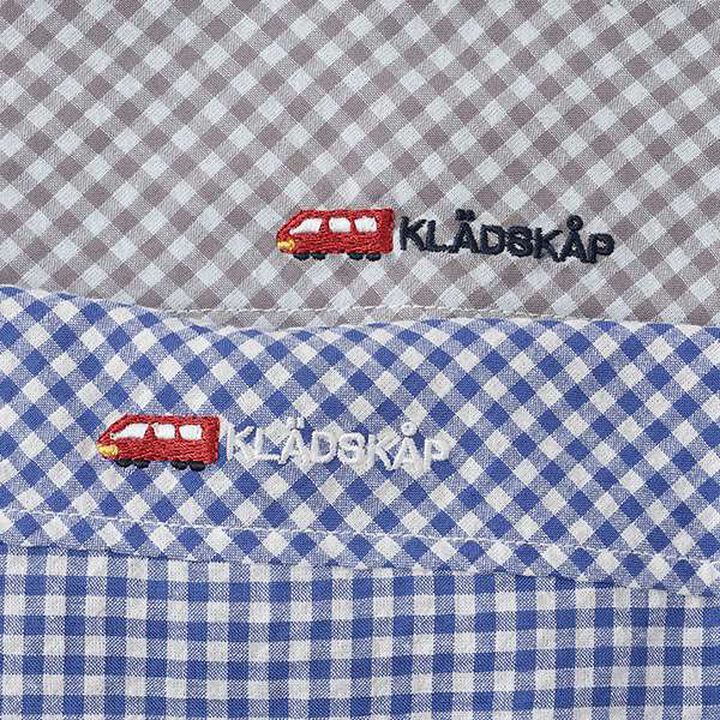 Train Band Collar Long-Sleeve Shirt,Gray, medium image number 6