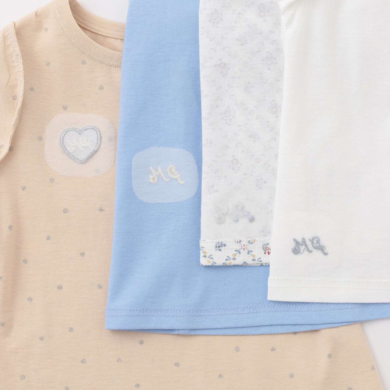 Affordable Girls Short Sleeve T-Shirt,Off white, large image number 18