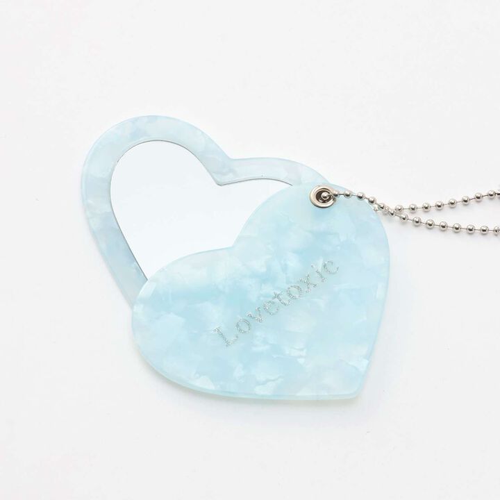 [Oshi Katsu] Heart Slide Mirror,Green, medium image number 7