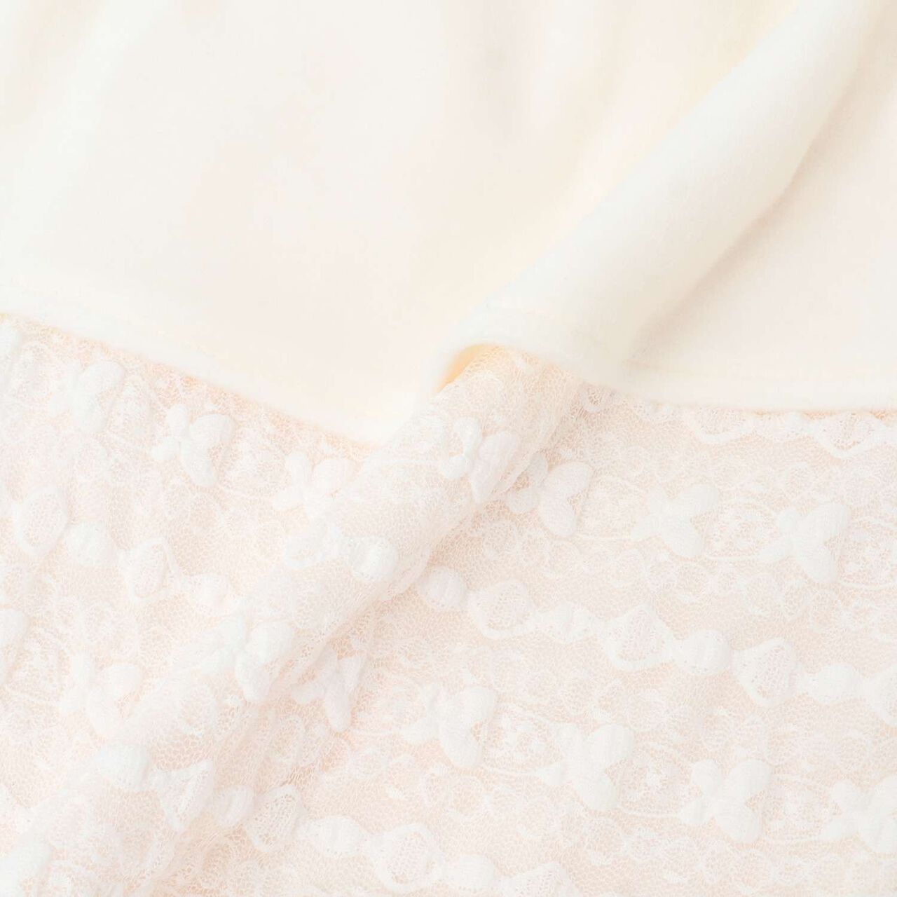 Tiered Skirt & Lace Pants Set,Ivory, large image number 9