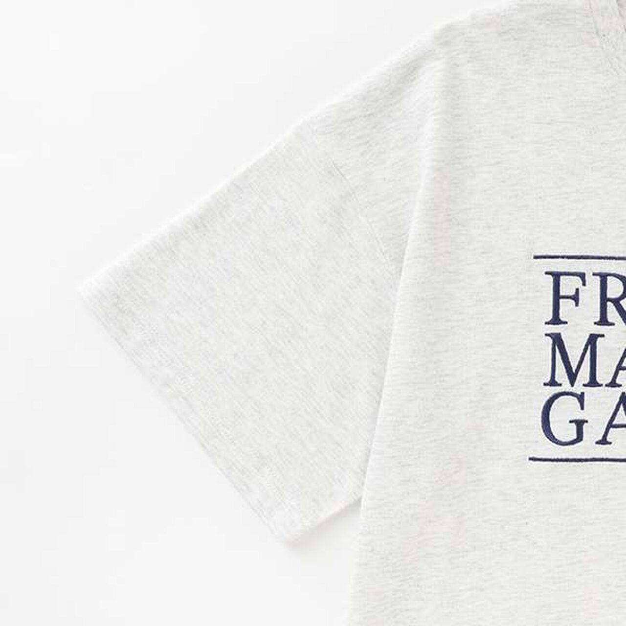 3-Stage Logo Embroidery T-Shirt,Charcoal gray, large image number 4