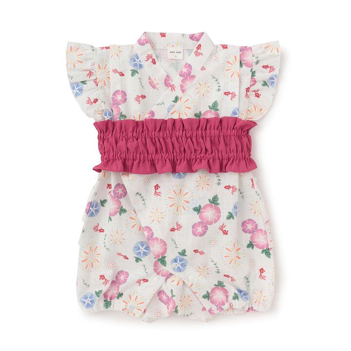 [Web Exclusive] Baby GIRLS Jinbei Set,Navy, medium image number 5