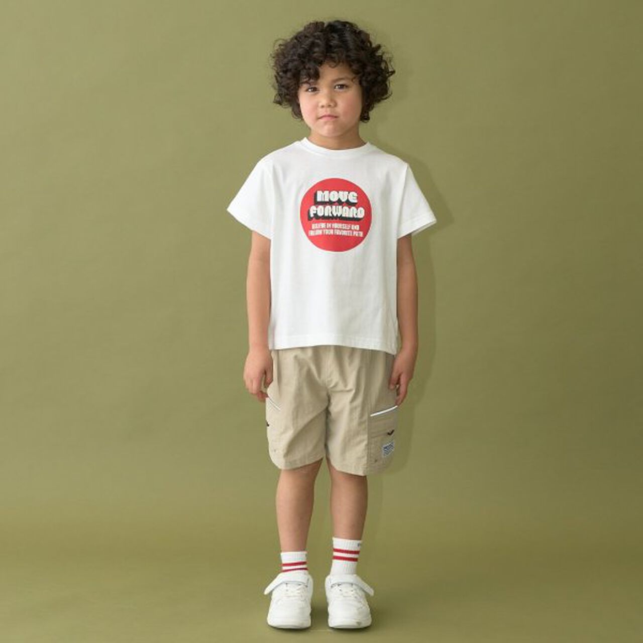 [Comfortable Jersey] Customizable 8-Pattern Original Print T-Shirt,Off white, large image number 1