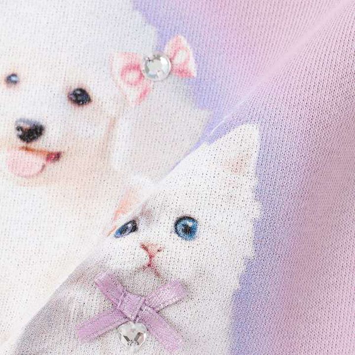 Animal Transfer Sweatshirt,Off white, medium image number 6