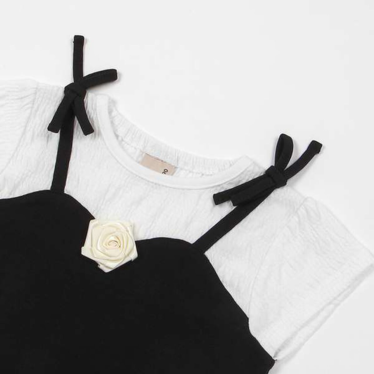 Rose Peplum T-Shirt,Light pink, large image number 4