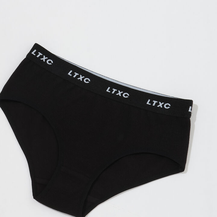 [LTXC] Logo Shorts,Black, medium image number 2