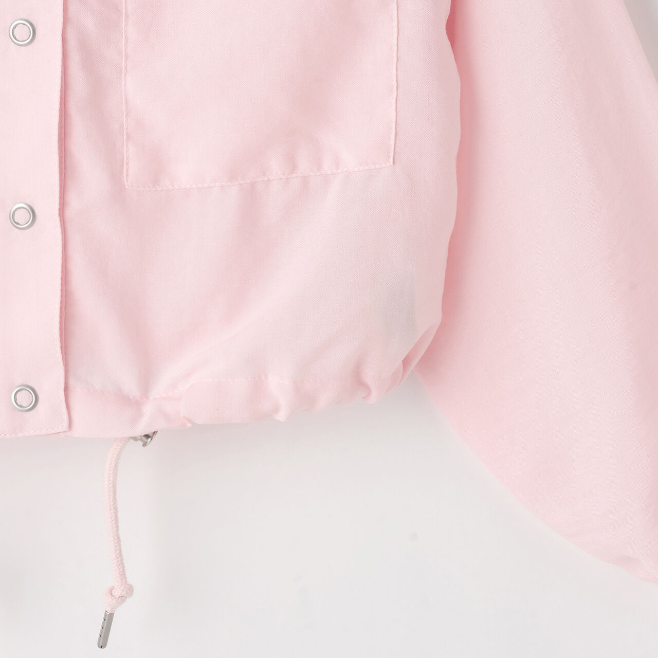 [UV & Cool Touch] Short Bomber Jacket,Black, large image number 6