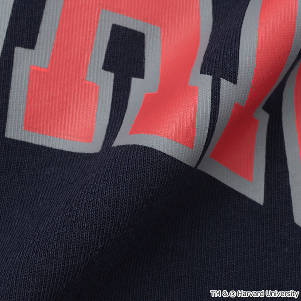 [Cool Touch] High Cool Cotton Harvard University Short Sleeve T-Shirt,White, large image number 7