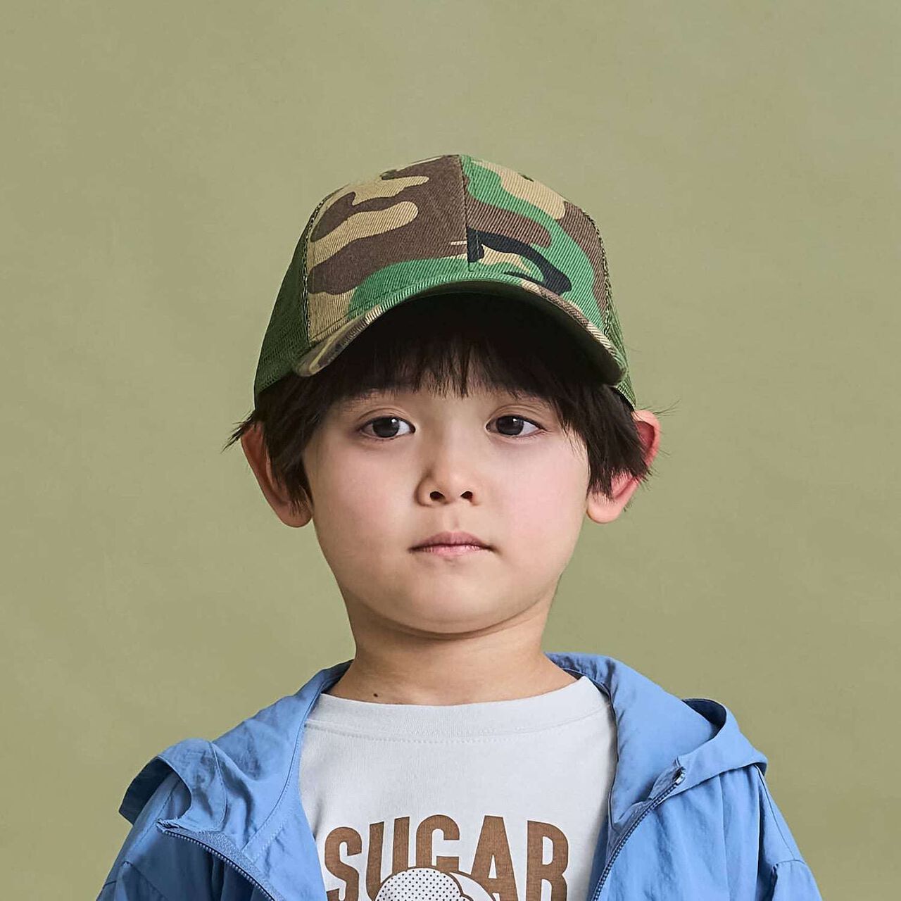 Meisai Mesh Cap,Khaki, large image number 13