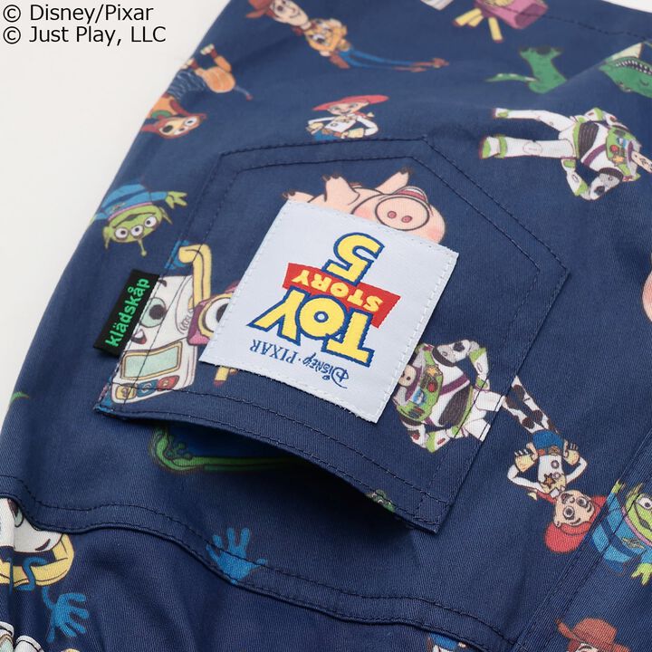 [Disney & Pixar] TOY STORY 5 All-Over Pattern 5-Minute Length Pants,Navy, medium image number 6