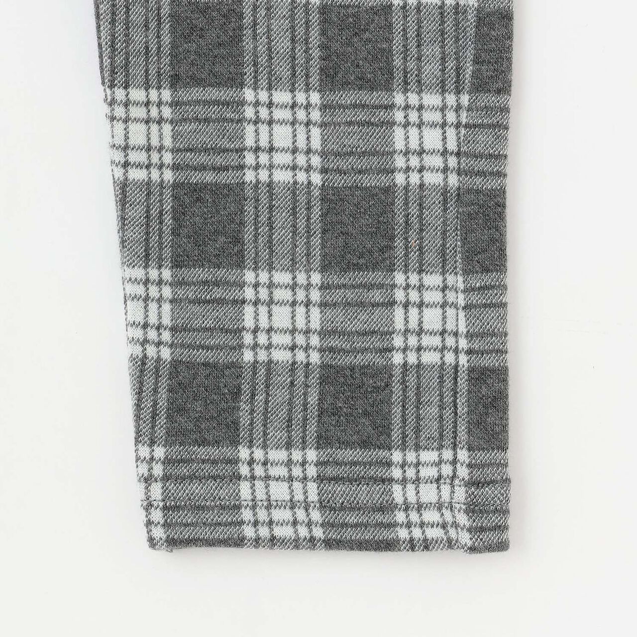 JQ Checkered Long-Length Tapered Pants,Gray, large image number 6