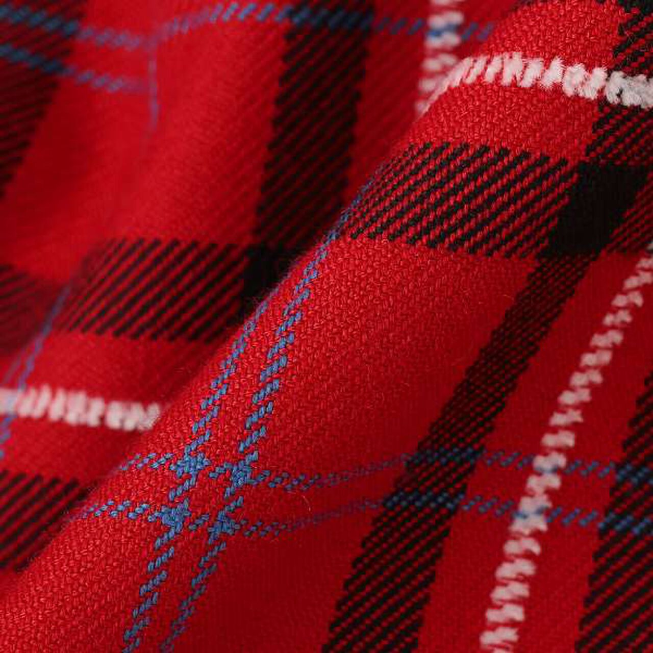 Alice Motif Check Skirt,Red, large image number 2