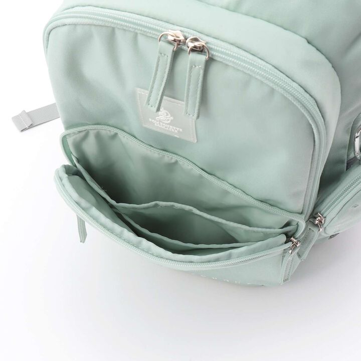 23L Water-Repellent Round Pouch School Backpack,Light blue, medium image number 16