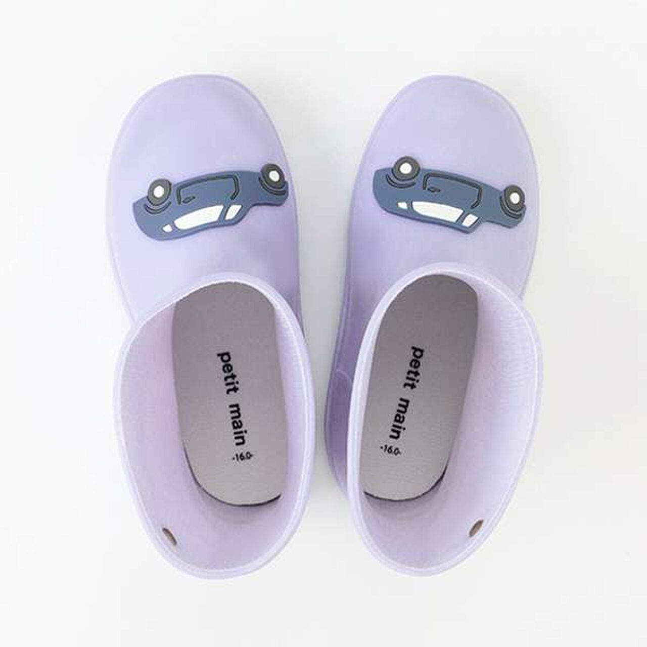 Assorted Motif Rain Boots,Light gray, large image number 6