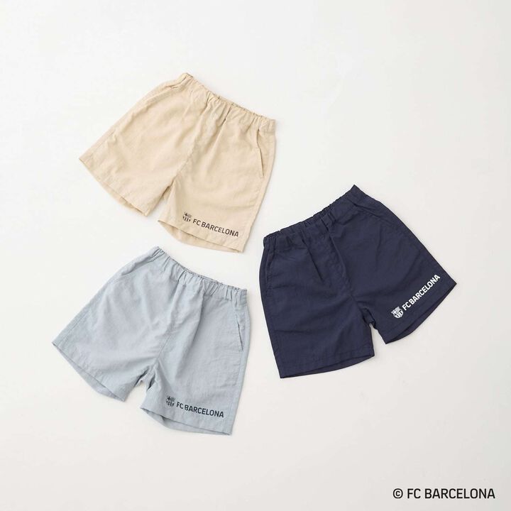 [FC BARCELONA] 布質短褲,淡卡其色, medium image number 20