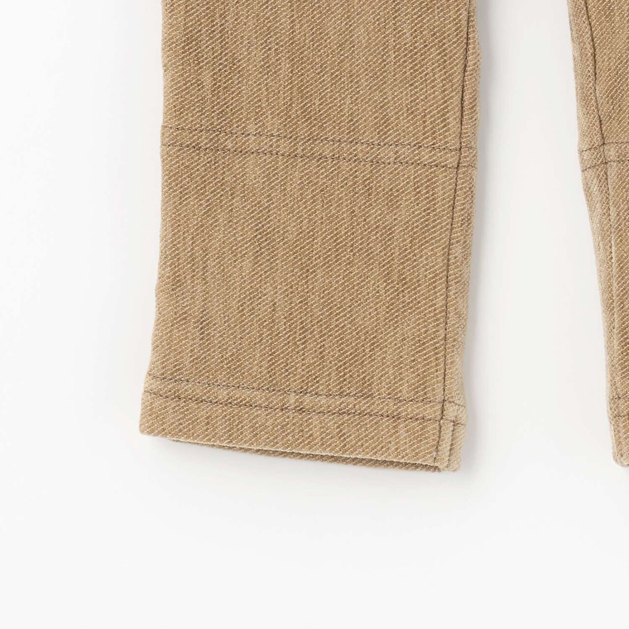 Train Patch Twill Bear Brushed Fabric Pants,Beige, large image number 7