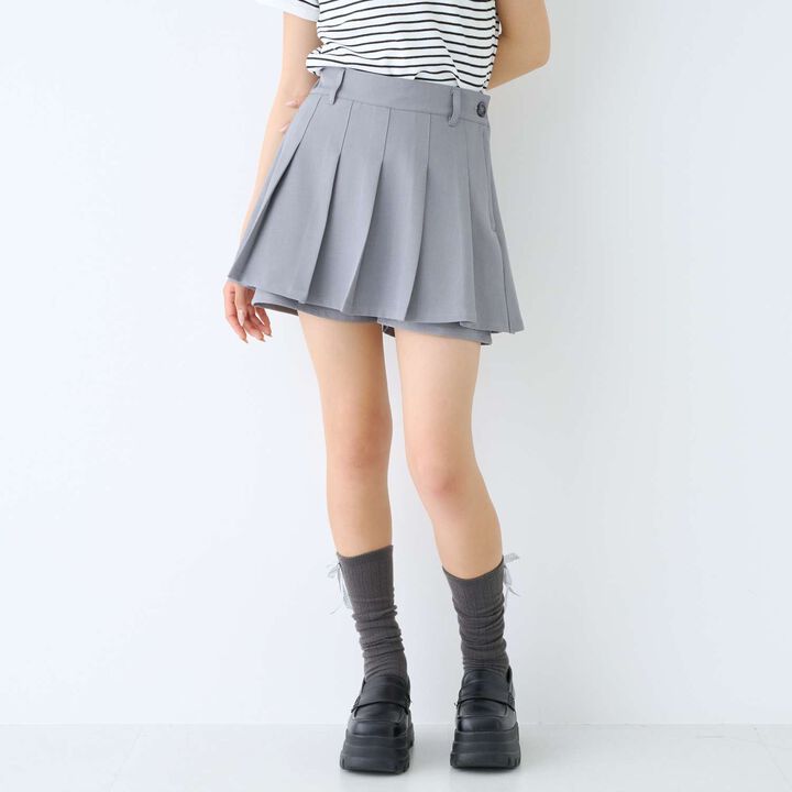 [LTXC] Stylish Flattering Micro Mini Skirt-Shorts,Brown, medium image number 12