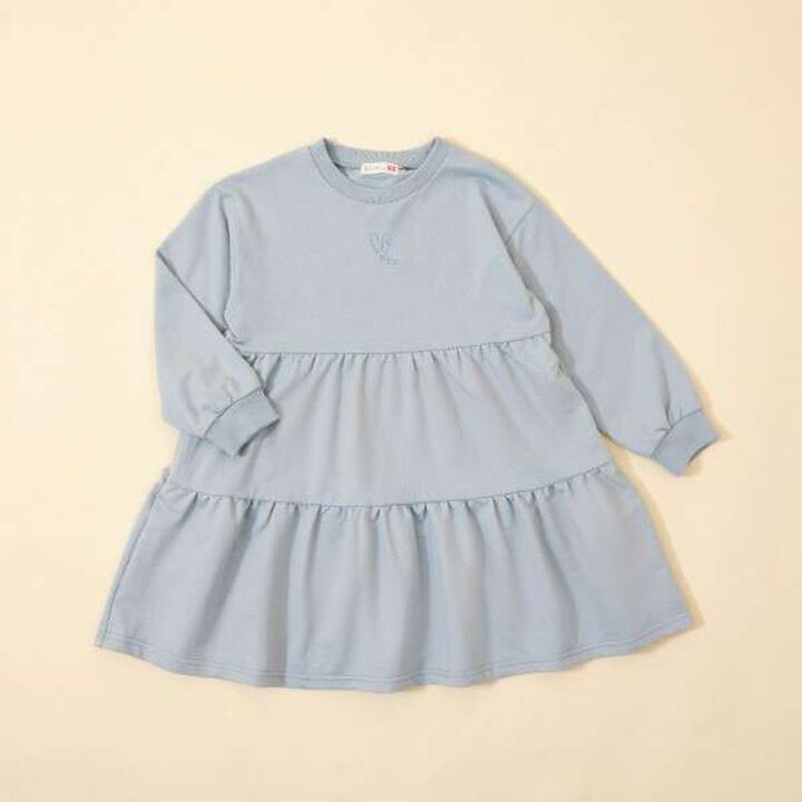 KP Coucou Fluffy One-Piece Dress (90-140),Pink, medium image number 2