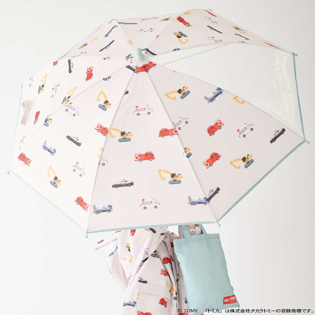 [TOMICA] All-Over Pattern Umbrella,Light beige, large image number 0