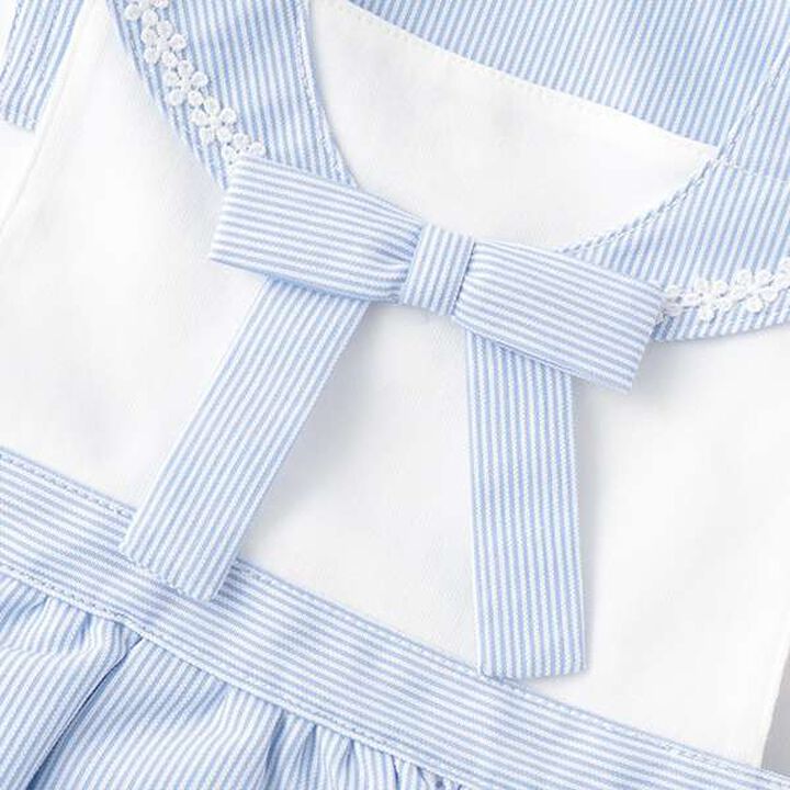 [Box Included] Sailor Apron & Headband Set,Light pink, medium image number 3