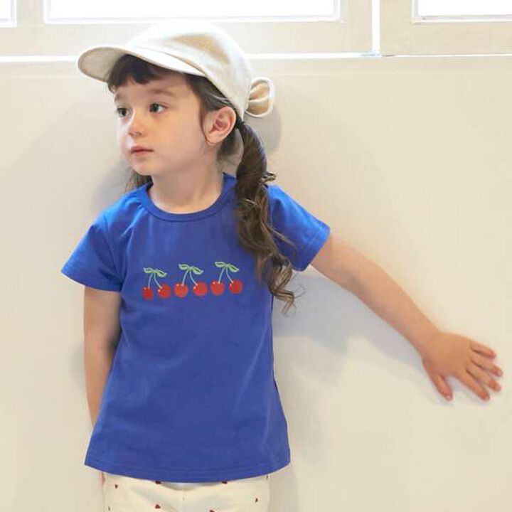 Affordable Girls Short Sleeve T-Shirt,Orange, medium image number 26