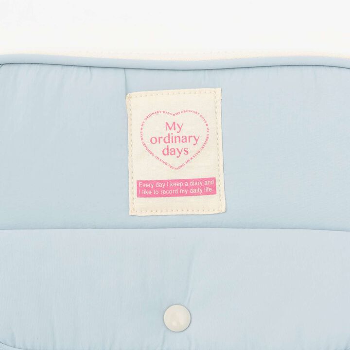 [School-Ready] Clear Pocket Tablet Case (11-inch),Blue gray, medium image number 3