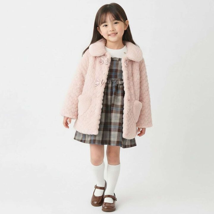 Faux Fur Coat,Pink, medium image number 11