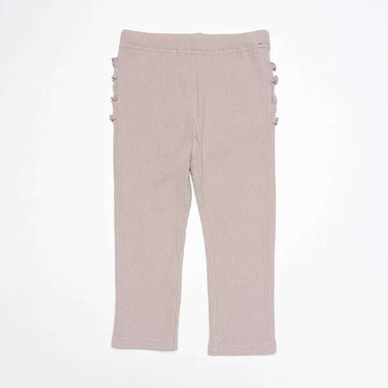 Back Frill Leggings,Light pink, large image number 0