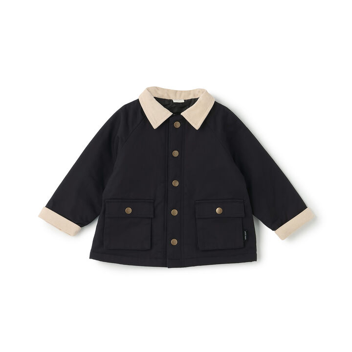 Twill Padded Duster Coat,, medium