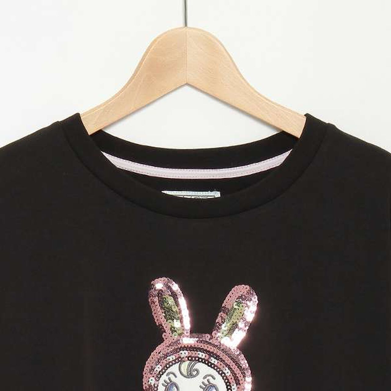 Berie-chan Sequin T-Shirt,White, large image number 5