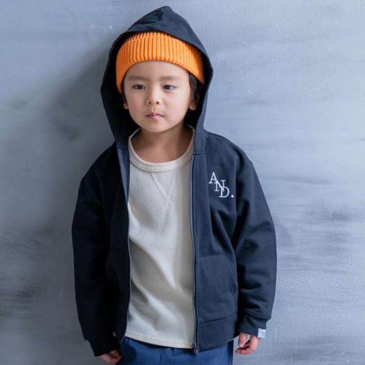 Mini Fleece Zip Parka,Top gray, large image number 22