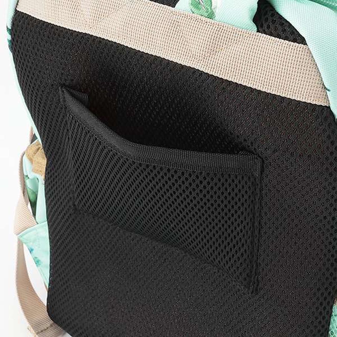 Dinosaur Print Backpack,Beige, large image number 2