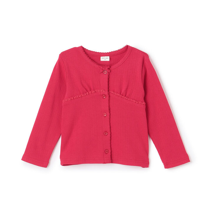 Link UV Needle-Punched Cut Cardigan,Multi color, medium image number 15