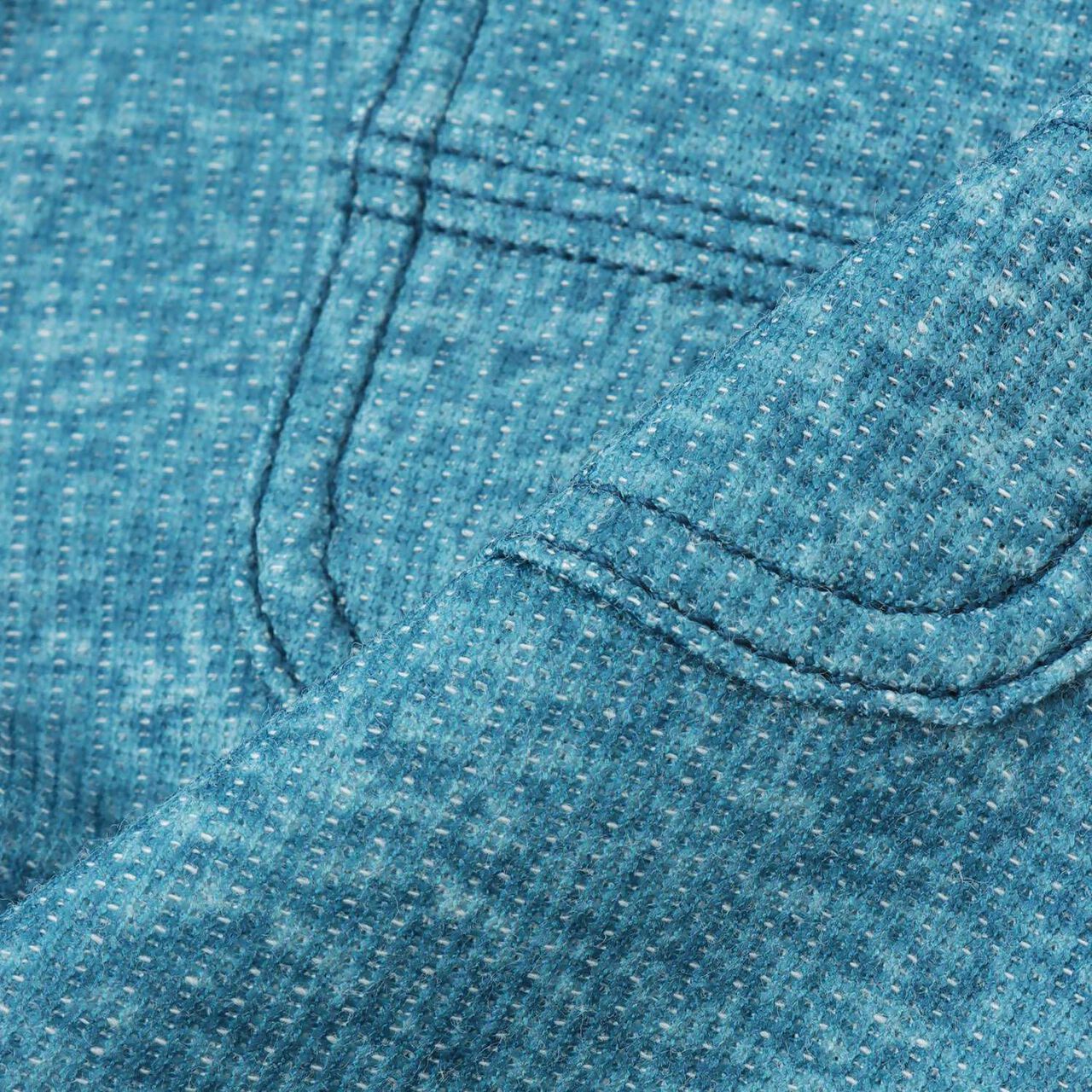 Dry Mesh Denim Print Pants,Blue, large image number 8