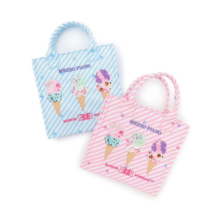 [31 Ice Cream] 2-Way Cold Retention Bag with Shoulder Strap,Dark red, medium image number 10