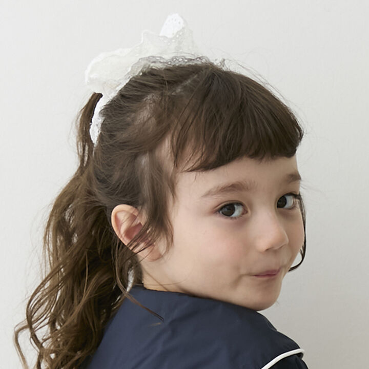 Volume Lace Chouchou,Red, medium image number 4